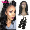 Mydiva 360 Lace Frontal With 2 Bundle 7A Peruvian Body Wave Bundles Top Closure Human Hair mydiva kopen in de aanbieding Mydiva 360 Lace Frontal With 2 Bundle 7A Peruvian Body Wave Bundles Top Closure Human Hair mydiva kopen in de aanbieding
