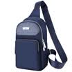 Seven wolves new casual chest baby men Korean version of the pockets of the trend of the shoulder movement Messenger bag blue B0801962-108