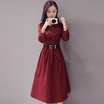 Joy Collection A Long Morning 2017 Autumn Sleeves Dress Skirt S71R0579A3M Wine Red joy collection kopen in de aanbieding Joy Collection A Long Morning 2017 Autumn Sleeves Dress Skirt S71R0579A3M Wine Red joy collection kopen in de aanbieding
