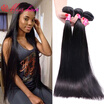 Iueenly Brazilian Hair Weave Bundles 7A Virgin Straight 3 Bundle Deals Human Fashion Leader iueenly kopen in de aanbieding