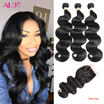 3 Bundles Hair With Lace Closure Brazilian Body Wave Human Free Middle Three Part Alot Hiar Products alot kopen in de aanbieding 3 Bundles Hair With Lace Closure Brazilian Body Wave Human Free Middle Three Part Alot Hiar Products alot kopen in de aanbieding