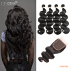 Hcdiva Body Wave 3 Bundles With Lace Closure Free Part Brazilian Virgin Human Hair Natural Black Shipping hcdiva kopen in de aanbieding Hcdiva Body Wave 3 Bundles With Lace Closure Free Part Brazilian Virgin Human Hair Natural Black Shipping hcdiva kopen in de aanbieding