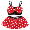 Canis Baby Kids Girl Minnie Bikini Swimwear Strappy Swimming Swimsuit Costume Bathing canis kopen in de aanbieding