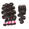 Bhf Hair Virgin Malaysian Body Wave With Frontal Closure 8A Human 4 Bundles Machine Made Double Firm Weft bhf kopen in de aanbieding Bhf Hair Virgin Malaysian Body Wave With Frontal Closure 8A Human 4 Bundles Machine Made Double Firm Weft bhf kopen in de aanbieding
