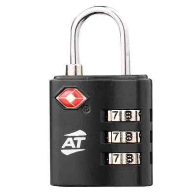 

AmericanTourister США тур TSA багажа замки Z19 * 09006 черный