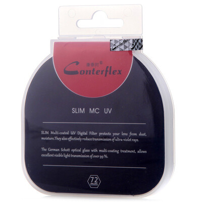 

Conterflex SLIM MC UV 40,5 мм Тонкий двойной фильтр с покрытием