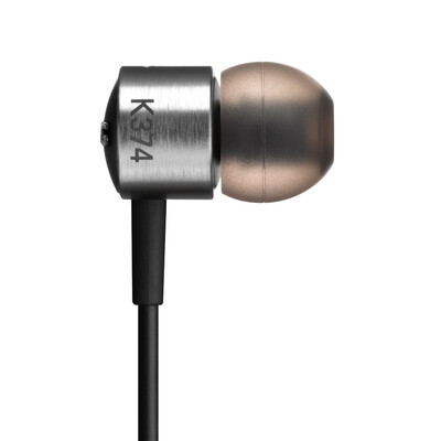 

AKG K374 Наушники-вкладыши Высококачественные музыкальные наушники Сабвуфер Наушники Jazz Silver