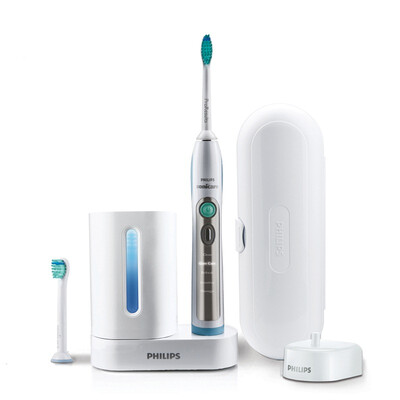

Philips (Филипс) электрическая зубная щетка HX6972 / 10 Аккумуляторных взрослые зубной щетка стерилизатора с пятью видов режимов чистки
