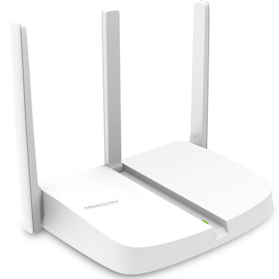 

Меркурий (MERCURY) MW313R 300M домашний три антенны Wi-Fi беспроводной маршрутизатор