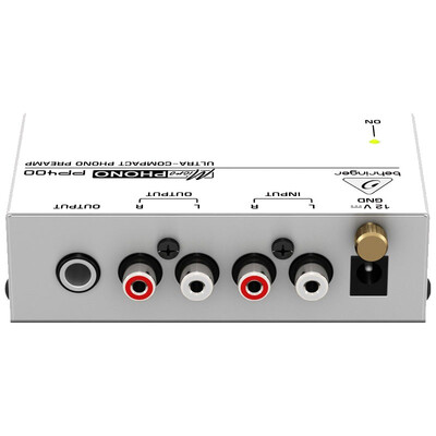 

Behringer PP400 Vinyl Disc Amplifier (ультракомпактный, ультранизкий шумный операционный усилитель / обеспечивает отличную производительность звука)