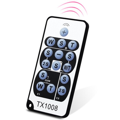 

Stall (sidande) TX1008 затвор инфракрасный пульт дистанционного управления портативный автоспуск для камеры Canon / Nikon / Pentax / Samsung / Minolta SLR