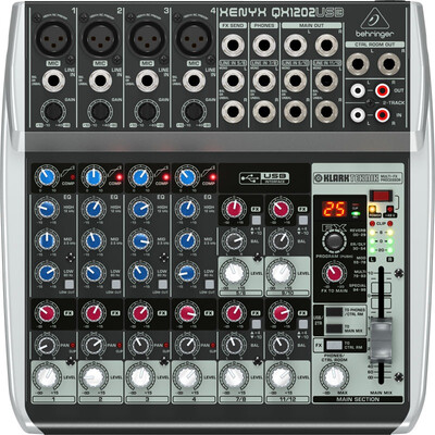 

Behringer QX1202USB Mixer (Sound Mixer / Audio Mixer / King Personal Recording Business Stage Stage Performance и т. Д.)