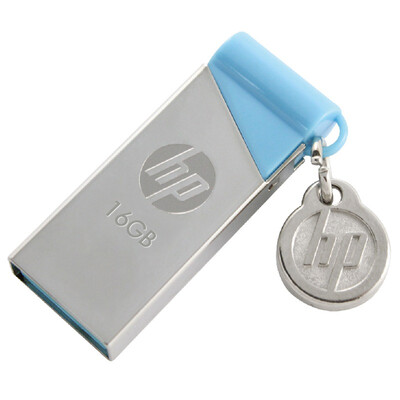 

Hewlett-Packard (HP) U диск U v221w темперамент маленький серебристый металлик 64G