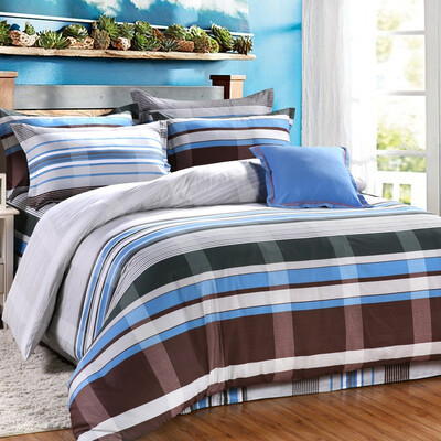 

Ivy Постельное белье Текстиль для дома Bed Sheets 4 комплекта Комплект для постельного белья с хлопком 1m / 1.2 Bed (Fashion Frontline)