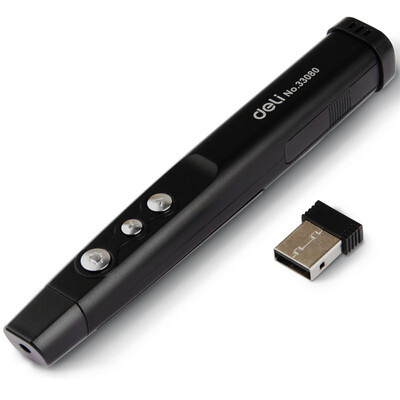 

deli (дели) 3938 лазерная указка черный красный