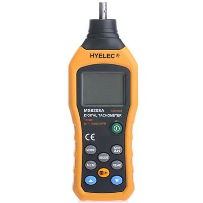 

ГИ (PEAKMETER) MS6208A контакт цифровой тахометр