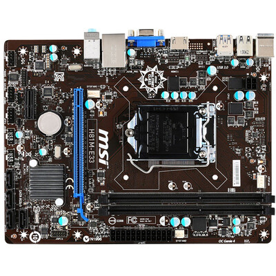 

Материнская плата MSI H81M-E33 (Intel H81 / LGA 1150)