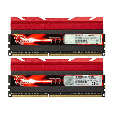 

Zhiqi (G.Skill) Trident серии Х DDR3 2400 Частота 16G (8G × 2) Наборы памяти Настольные