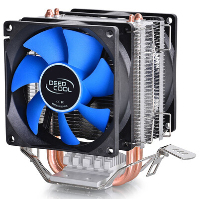 

Эол (Deepcool) края льда охладитель МИНИ Ultimate Edition процессора (мультиплатформенная / поддержка АМ4 / 2 тепловых трубки / 8см / двойной вентилятор / смазка грунтовой)