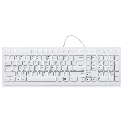

Lenovo (Lenovo) K5819 ультратонкий шоколад клавиатура Прочный влагозащищенная конструкция черный