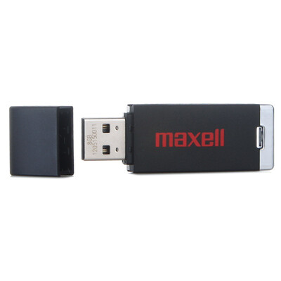 

Бизнес-серия Maxell (Maxell) гладкая 16GB U диск черный