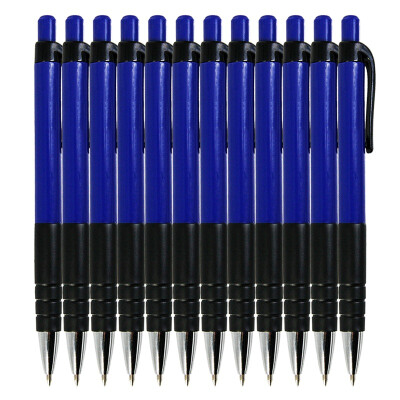 

дели 6506 шариковая ручка 60 / 0.7мм синий картридж