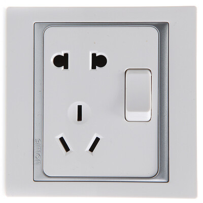 

Simon Electric (simon) S51086B с пятью отверстиями с гнездом для разъема 58 серия с переключателем типа 86 (элегантный белый)