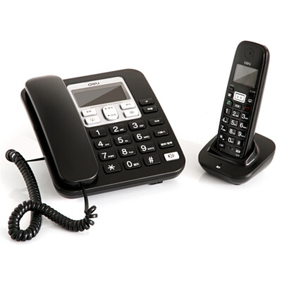 

(Deli) 791 цифровой беспроводной телефон / детская машина 2.4G Caller ID