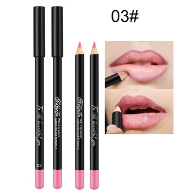 

12 Colors Matte Smooth Nude Color Lip Pencils Lipliner Pencil Waterproof Makeup Lips Matte Lipstick Lip Liner Pen