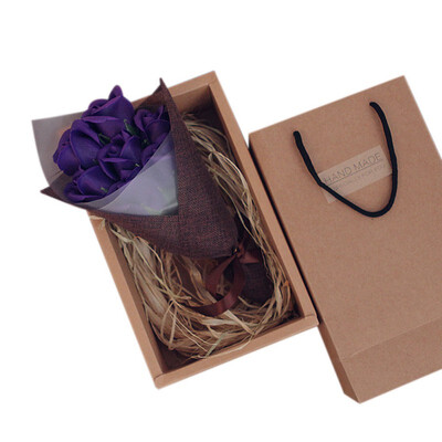 

Unique Simulation Silk Rose Soap Flower Gift Home Furnishings Wedding Decoration Thanksgiving Day Artificial Flowers