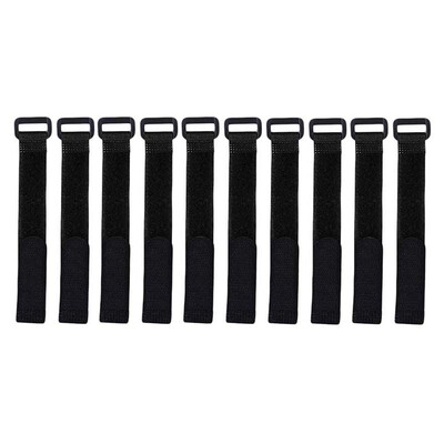 

10pcsset Fishing Rod Tie Nylon Reusable Clasp Fastener Adjustable Non-slip Fishing Pole Wrap Band Holder Fishing Tackle Access