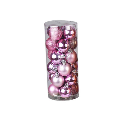

Gobestart 24Pcs Sparkling Christmas Tree Ornaments Christmas Party Decoration