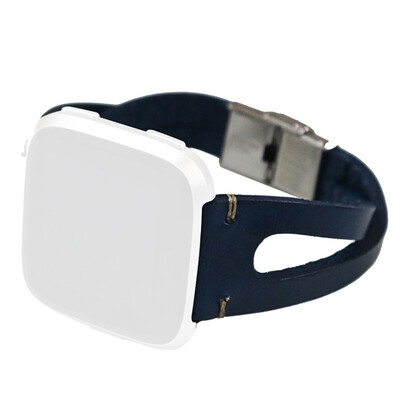 

〖Follure〗Replacement Leather Wristband Band Strap Bracelet For Fitbit VersaVersa Lite