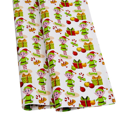 

Tailored Christmas Wrapping Paper Gift Present Tree Santa Wrap Decorative Xmas Party Roll