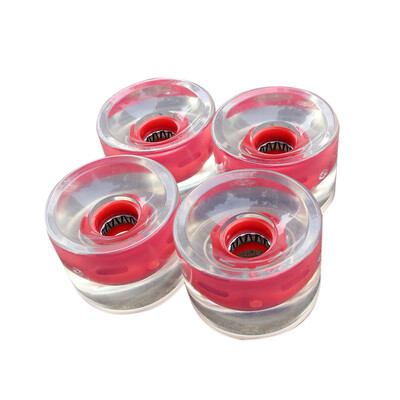 

​4Pcs Skateboard Wheels 70MM Glow Flash Longboard Light Wheels 78A Skater