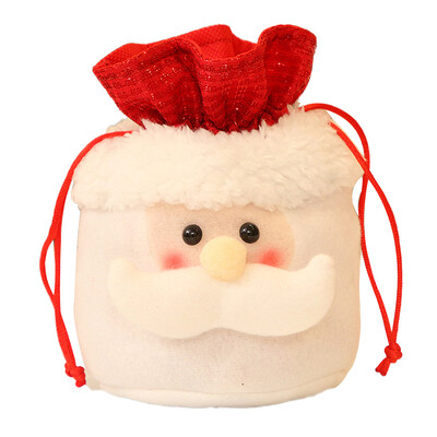 

Christmas Candy Eve Apple Santa Snowman Elk Storage Kids Xmas Gift Cute Bag