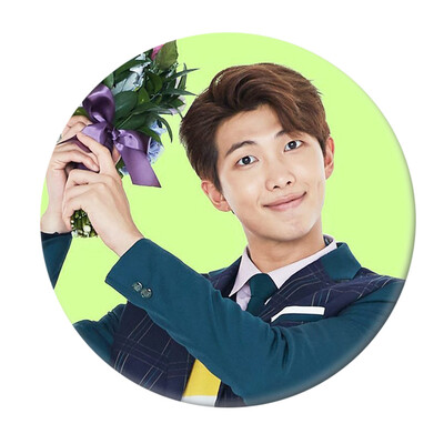 

Kpop BTS Cute Q Version Badge Cute Cartoon Brooch Bag Pendant Boys Girls Accessories Hot Gift for Fans