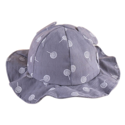 

Spring Baby Boys Girls Toddler Print Bucket Hats Caps Reversible Sun Headwear