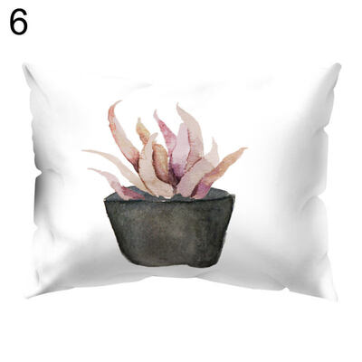 

Fresh Bonsai Plant Square Throw Pillow Case Cushion Cover Sofa Bedding Articles