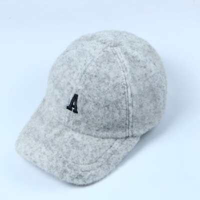 

Hat Lady Autumn Winter 2019 Korean Edition New Wool Warm Student Baseball Cap Wholesale with Alphabetic Duck Tongue Cap