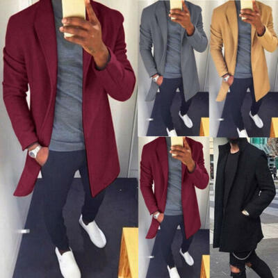 

Mens British Knitted Cardigan Long Sleeve Casual Slim Fit Sweater Jacket Coat
