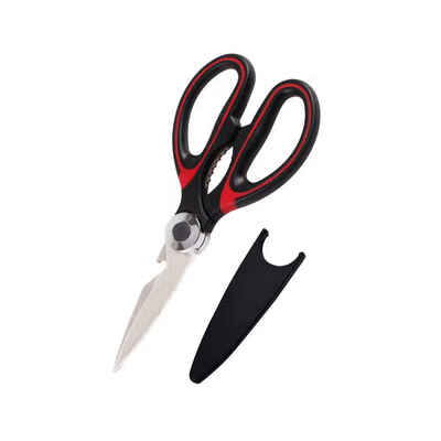 

Multifunctional Chicken Bone Stainless Steel Food Scissors Fish Scales Kitchen Shears Tools