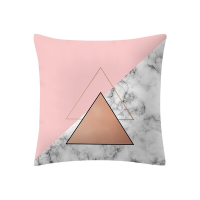

〖Follure〗Rose Gold Pink Cushion Cover Square Pillowcase Home Decoratio