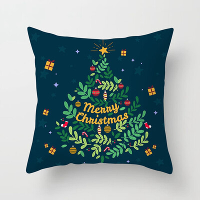 

New Christmas Pillow Case Sofa Car Throw Cushion Covers Home Decor