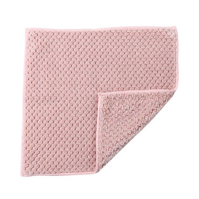 

JPGIF Nonstick Oil Coral Velvet Hanging Hand Towels Kitchen Dishclout