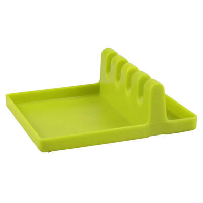 

Kitchen Silicone Spatula Holder Storage Shelf Spoon Rest Tableware Holder Draining Rack Mat Organizer Pot Lid Rack Kitchen Tool