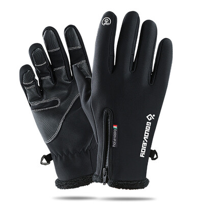 

Winter Warm Touch Screen Gloves Diving Cloth Fabric Cycling Windproof Waterproof