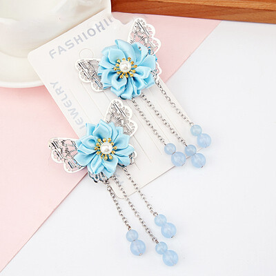 

Cute Hair Accessories Baby Girl Floral Tassel Design Headband Fashion Toddler Hair Pin Hair Accessories