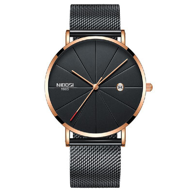

Men Modern Fashion Simple Trend Watch Woman Exquisite College Style Couple Metal Quartz Wrist Watch