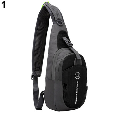 

Unisex Nylon Small Chest Pack Bag Outdoor Travel Sport Waterproof Shoulder Pouch